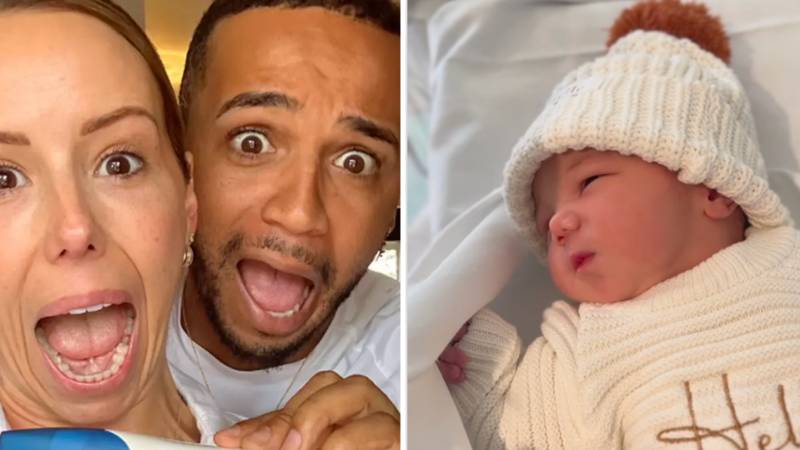 JLS star Aston Merrygold announces birth of third child and reveals adorable name