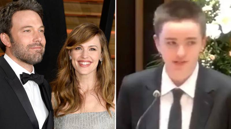 Ben Affleck and Jennifer Garner's child shares new name for the first time in public at grandfather's funeral