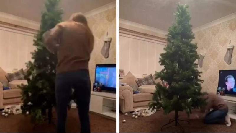 Mum explains why she takes down tree and decorations at 6pm on Christmas Day