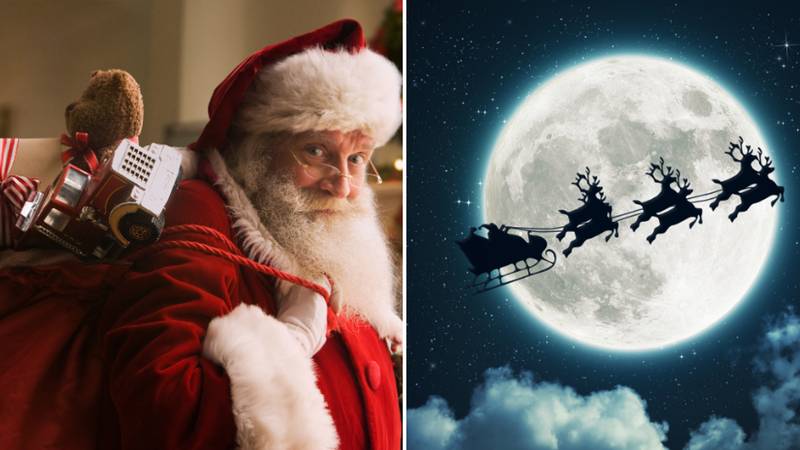 Expert reveals how Santa could deliver gifts around the world in one night