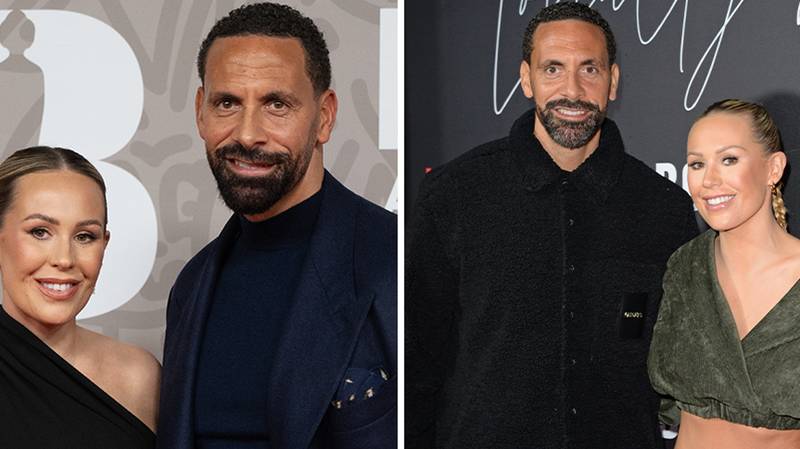 Rio Ferdinand trolled by fans after posting bikini photo of wife Kate on their anniversary