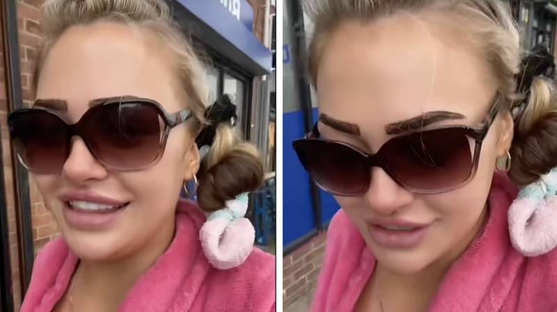 Influencer says she loves living on council estate because she can go to the shops in her pyjamas