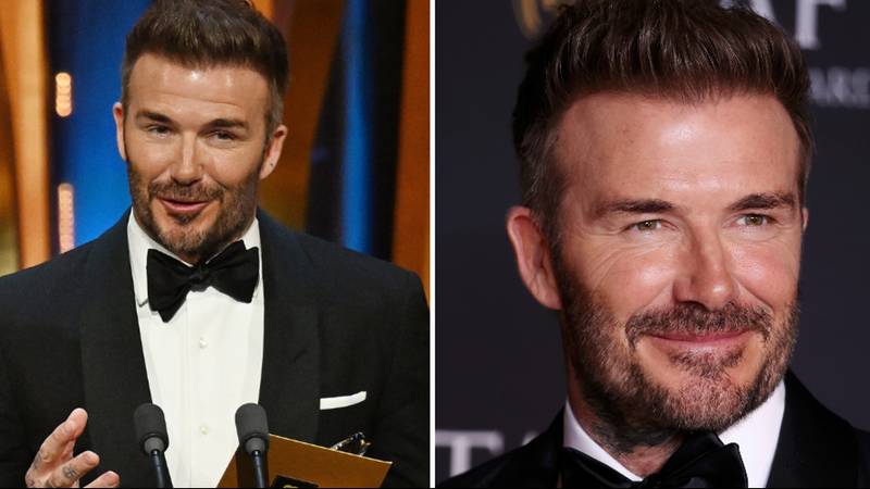David Beckham sparks outrage amongst Brits with one word during his appearance at the BAFTAs