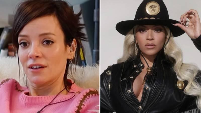 Lily Allen slams Beyoncé’s cover of Dolly Parton’s song Jolene before taking swipe at her appearance