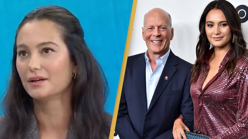 Bruce Willis' wife Emma breaks down as she admits she's unsure if he's aware of his dementia
