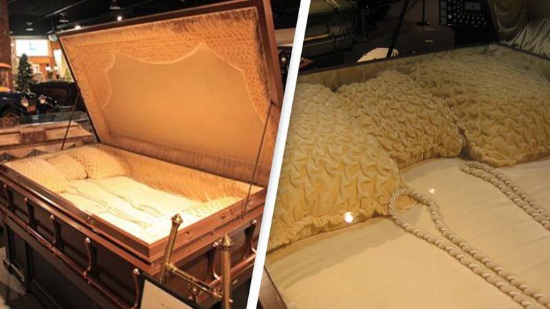 The only three person casket known to exist was built for a disturbing reason after sad tragedy