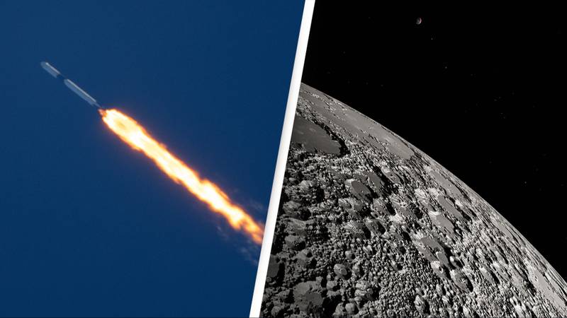 ‘Permanent memorial’ will be created on the moon as rocket carrying remains of 330 people is due to launch