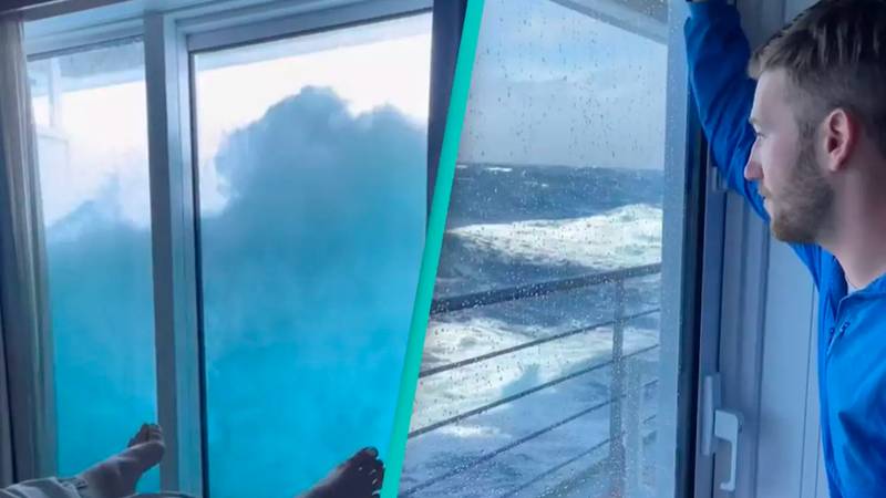 Terrifying video of people traveling through Drake Passage has people feeling ill