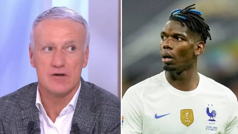 France manager Didier Deschamps has reacted to Paul Pogba's four-year doping ban