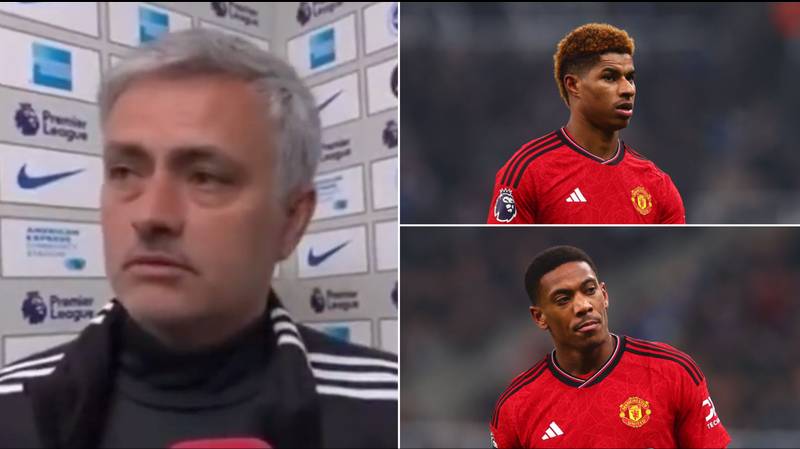 Jose Mourinho's damning comments about Anthony Martial and Marcus Rashford re-emerge