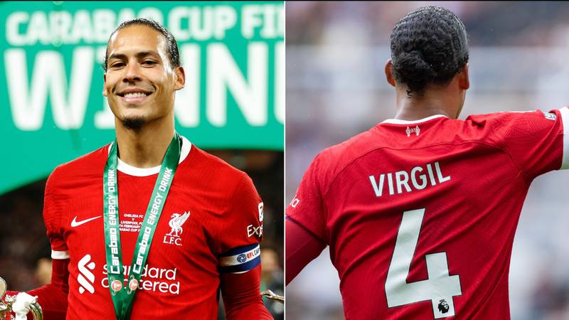 Sad reason why Virgil van Dijk doesn't have his surname on back of Liverpool shirt