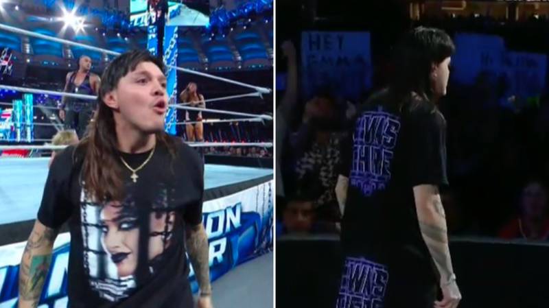 WWE Elimination Chamber cuts to black screen after Dominik Mysterio moment