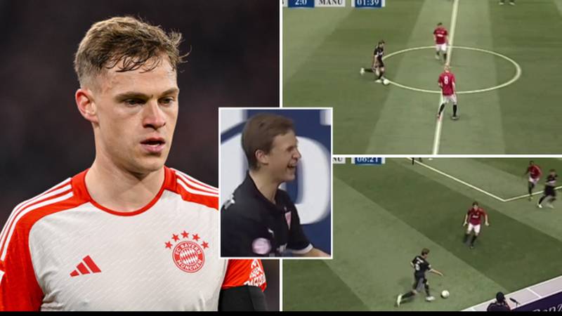 Incredible footage of young Joshua Kimmich bossing Man Utd in 6 vs 6 game resurfaces amid transfer rumours