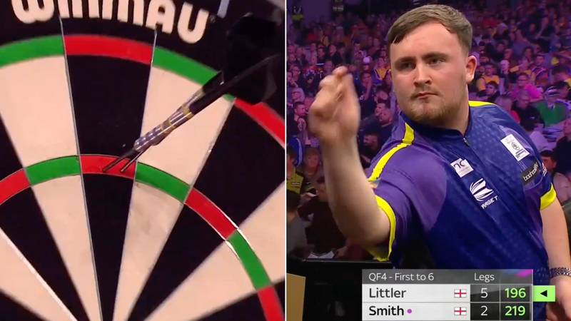 Fans spot subtle Luke Littler change during Premier League Darts before hitting incredible shot
