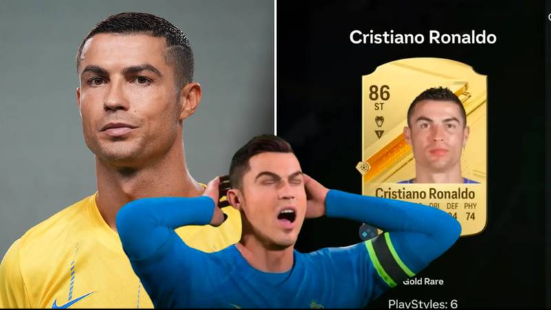 Cristiano Ronaldo's stats in EA FC 24 Ultimate Team emerge as YouTuber packs first ever card