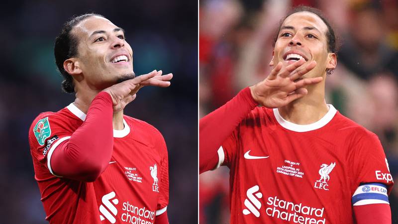 The special meaning behind Virgil van Dijk's trademark 'chin wave' celebration for Liverpool