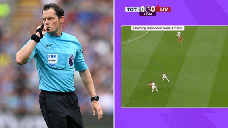 BREAKING: VAR officials Darren England and Dan Cook DROPPED after Tottenham vs Liverpool