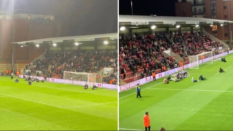 Leyton Orient supporter dies despite fans rushing on to pitch vs Lincoln City to signal medical emergency