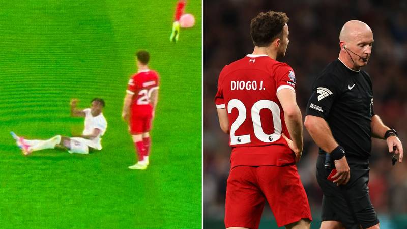 Liverpool fans think Tottenham player should have been sent off after spotting another ‘error’ from Simon Hooper