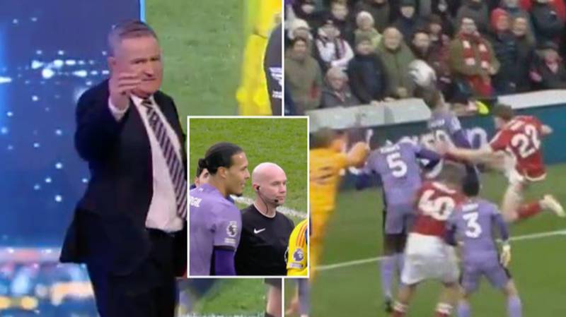Richard Keys and Andy Gray dismantle 'basic refereeing error' in Nottingham Forest vs Liverpool during furious rant