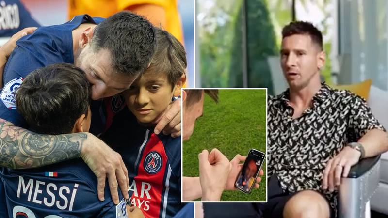 Lionel Messi makes his children follow strict phone rule