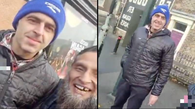 Ronnie O’Sullivan spotted at bus stop with cigarette just before winning UK Championship and £250,000