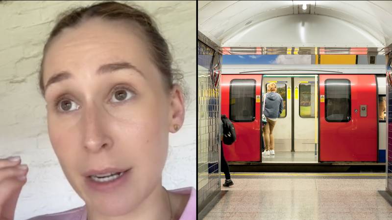 Woman sends warning about London Underground after boy poked his neck out on tube