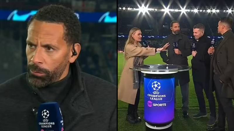 Rio Ferdinand forced to leave studio during Champions League game due to 'unforeseen circumstances'