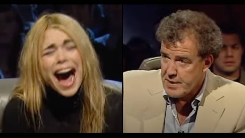 Jeremy Clarkson left Billie Piper in stitches with brutal joke about her ex-husband Chris Evans