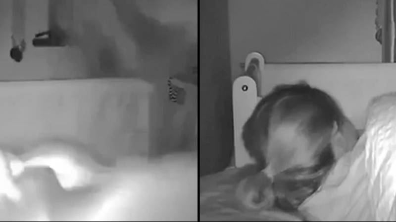 Mother and baby 'grateful to be alive' after Storm Ciaran blows in windows in horrifying footage