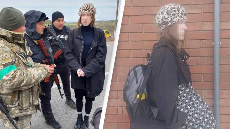 Ukrainian Officials Stop 'Man Dressed As Woman' To Avoid Conscription