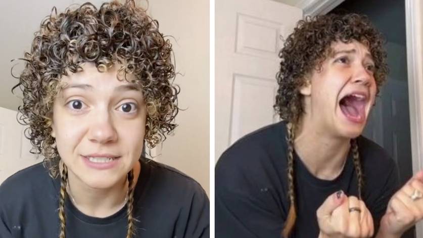 Woman ends up looking like 'Annie' after perming disaster