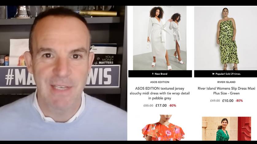 Martin Lewis recommended website sells Gucci, River Island and New Look outfits for as little as £10