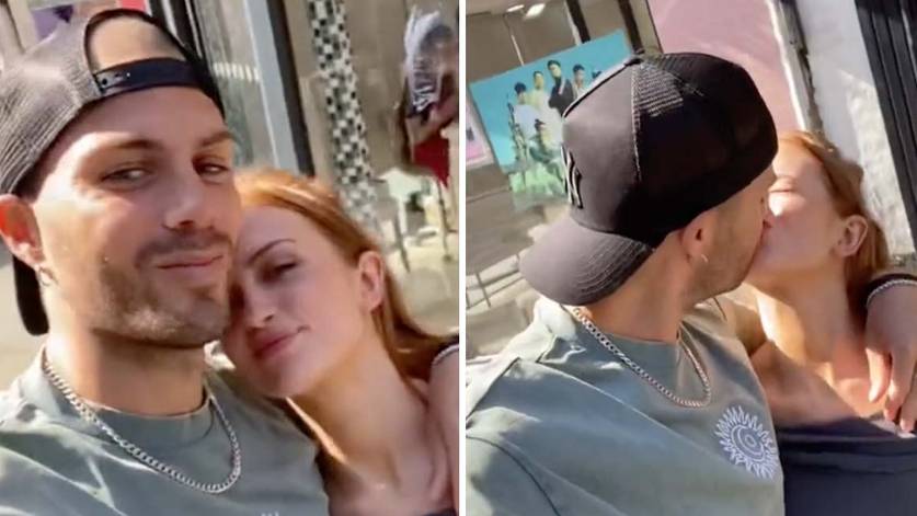 Max George 'pops the question' and 'pulls out the big guns' on date night with Maisie Smith