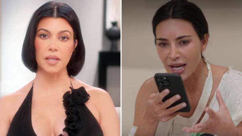 Kourtney Kardashian reveals who is in the ‘Not Kourtney’ group chat after feud with sister Kim