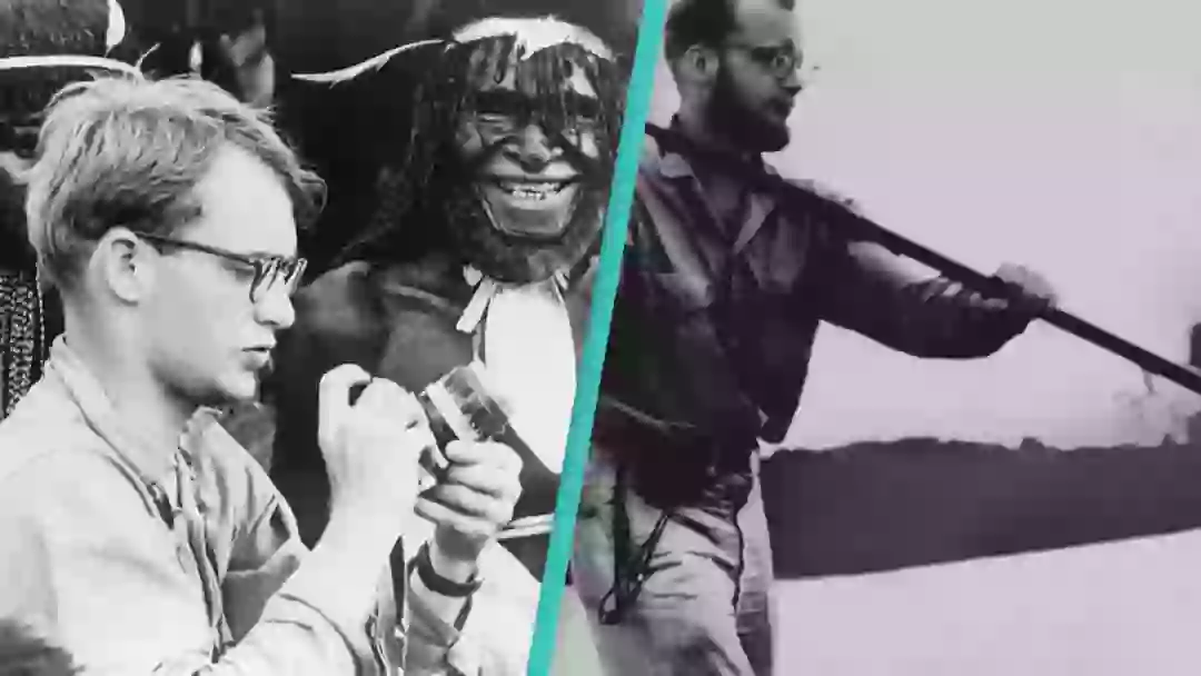 One of the last known photos of Michael Rockefeller with the cannibal ...