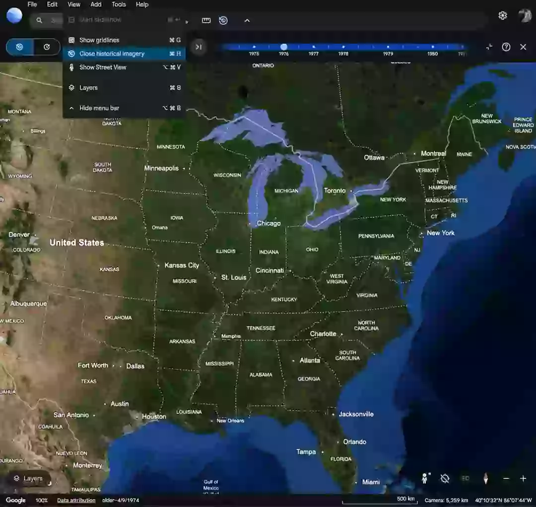 Google Earth captures 'horrifying' transformation of the planet over 3 ...