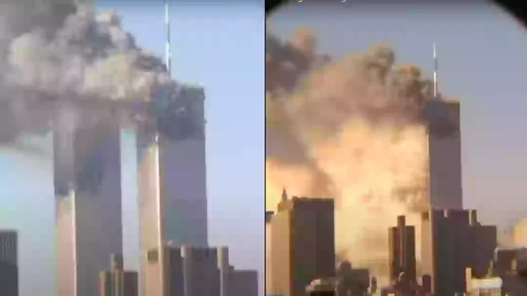 New footage of 9/11 after 23 years shows Twin Tower collapse from ...