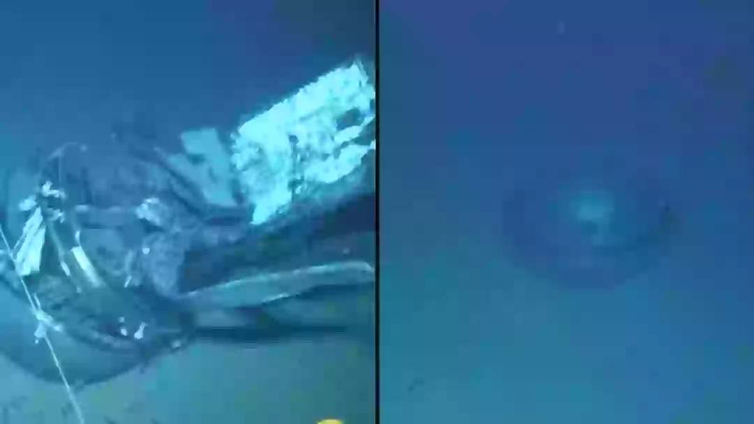 New footage shows true extent of Titan submersible implosion as more of ...