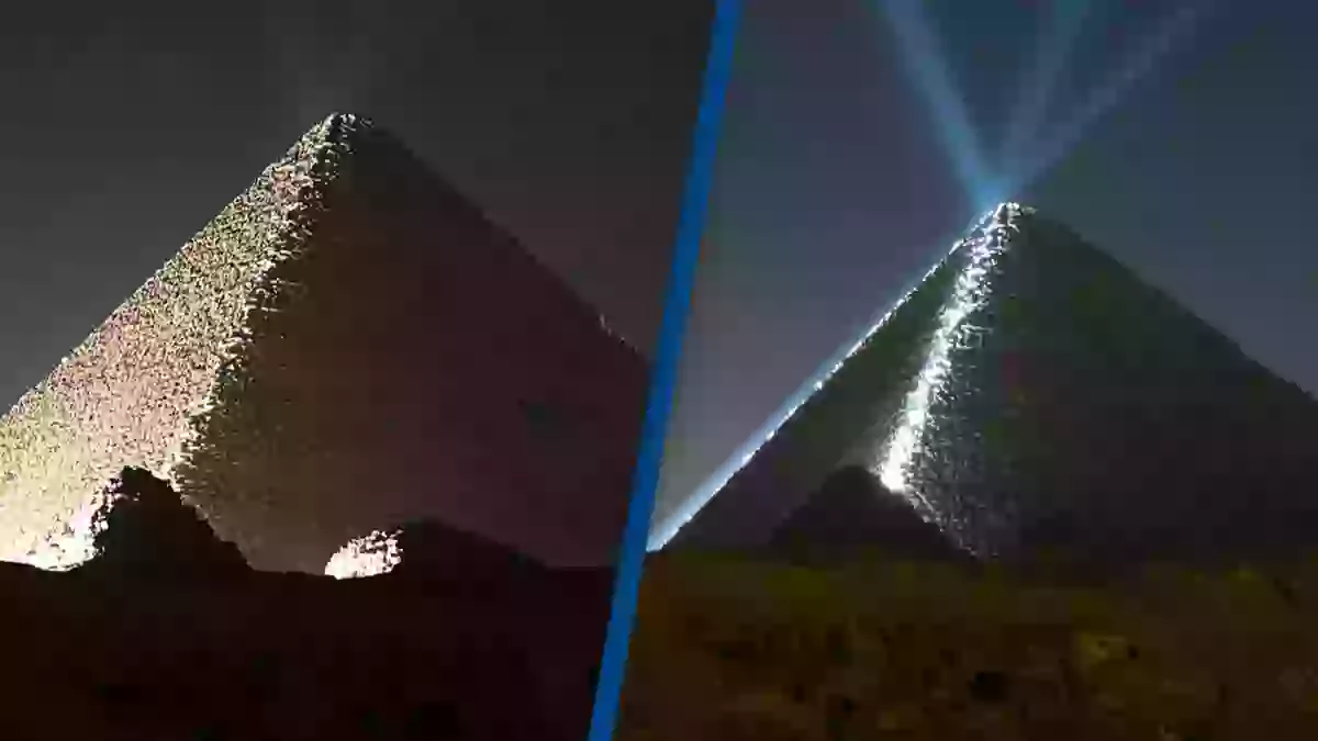 Radar detects mysterious phenomena over Pyramids of Giza which could ...