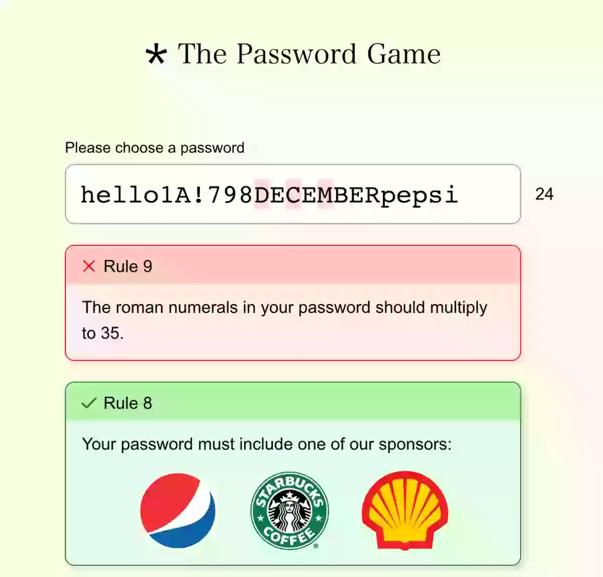 Neal Agarwal's The Password Game is being called the most frustrating ...