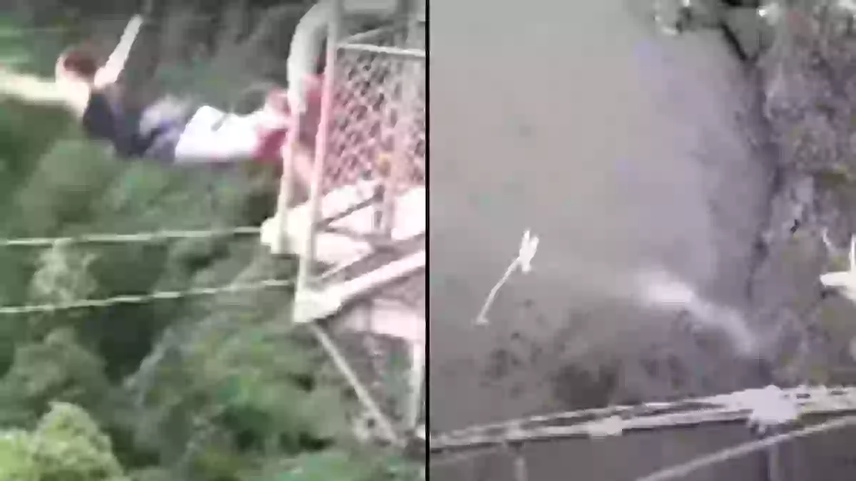 Woman Who Fell 360 Feet After Bungee Cord Snapped Shares Images Of Her Woman Who Fell 360 Feet After Bungee Cord Snapped Shares Images Of Her