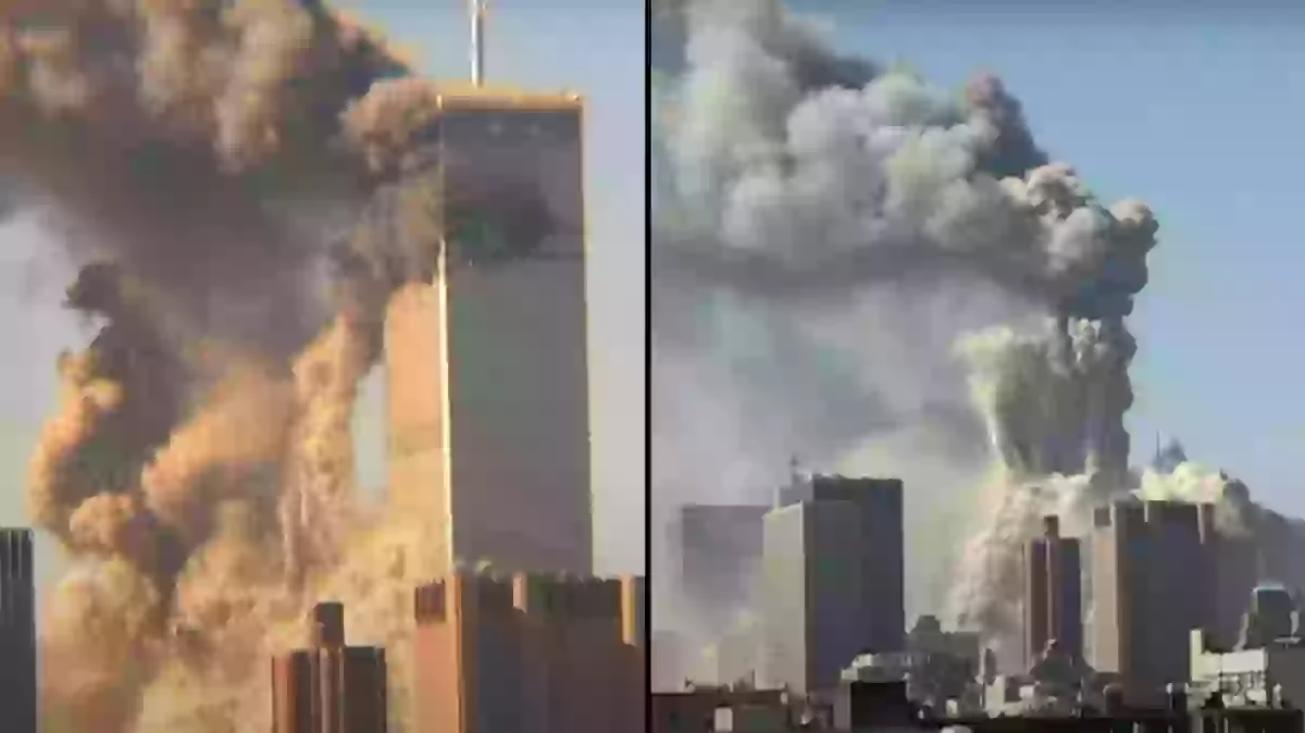 Man's 9/11 footage from 'unseen angle' uploaded after 23 years has been ...