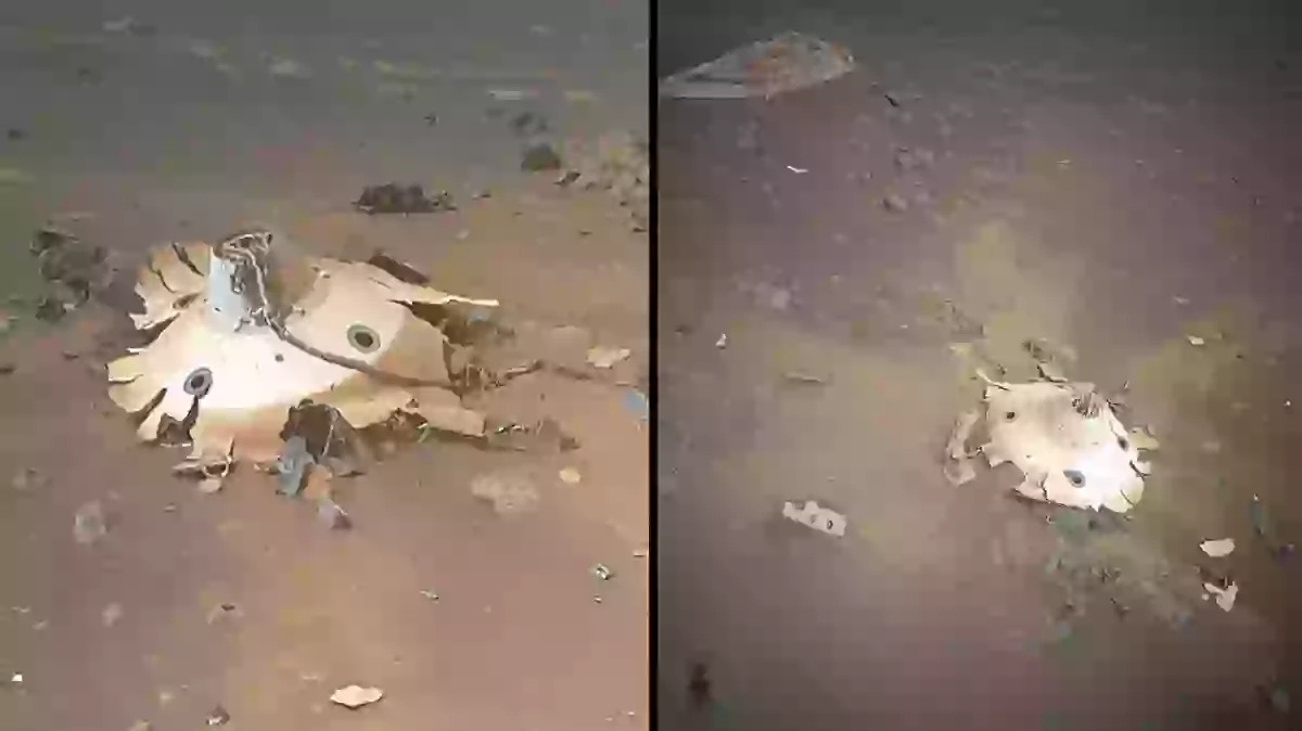 Real NASA story behind 'otherworldly' Mars wreckage