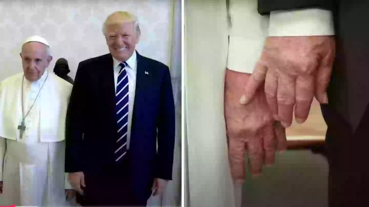 Pope Rope Truth behind viral Donald Trump and Pope Francis video as resurfaced ...