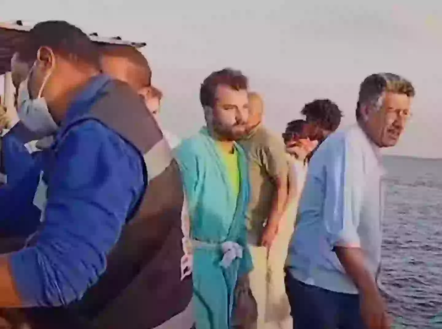 Survivors of the Red Sea dive-boat who were trapped in darkness for 35 ...