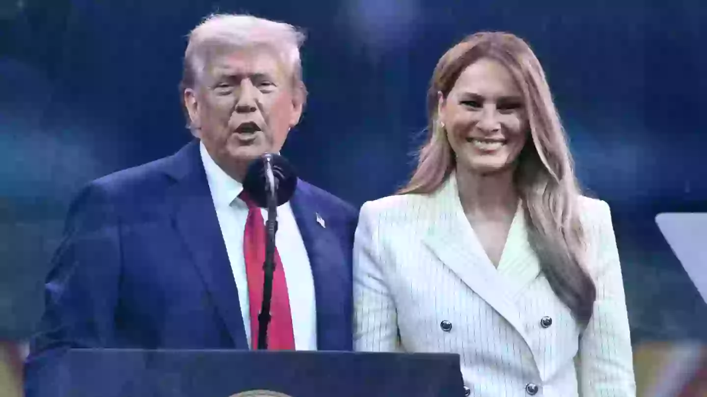 Melania Trump 'body double' conspiracy sparked at US military parade