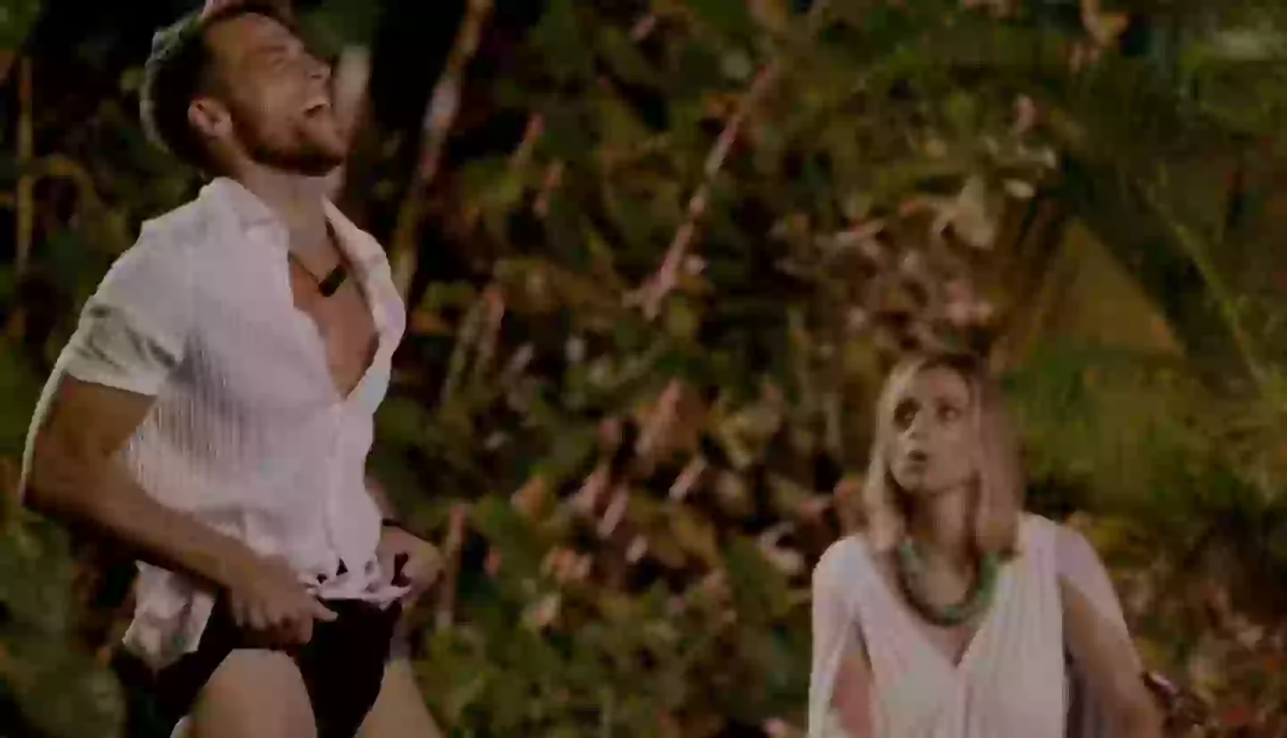 Temptation Island star reacts to 'theatrical' claims over his reaction