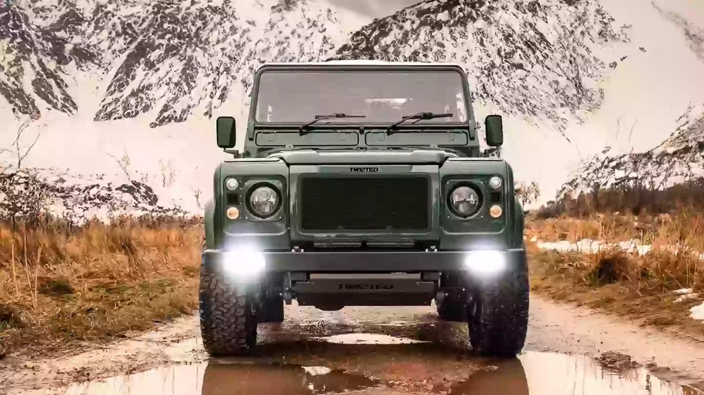 Land Rover Defender Jump Man who bought 240 Land Rover Defenders in 2015 reveals how much he ...