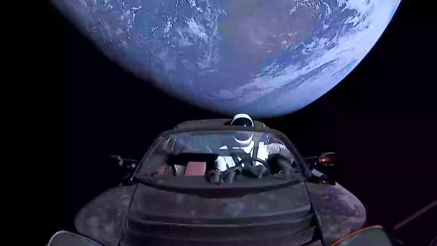 Where Elon Musk's Tesla Roadster is now after he launched it into space